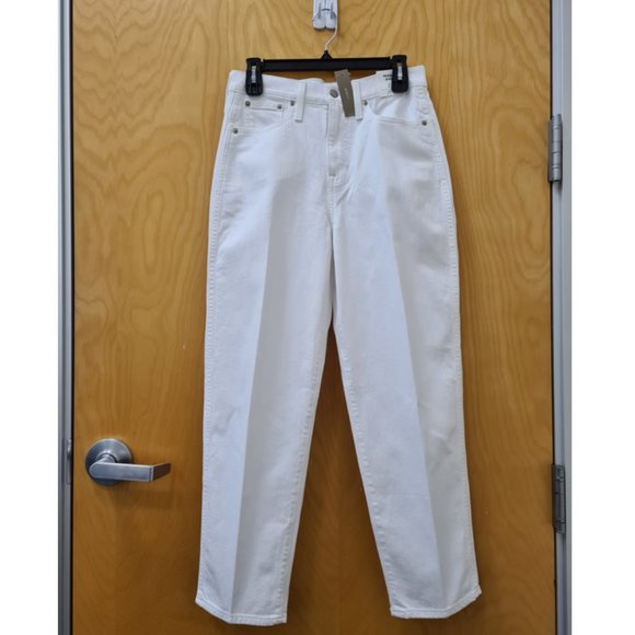 J. Crew NWT High Rise Tapered Jean 27 , 4